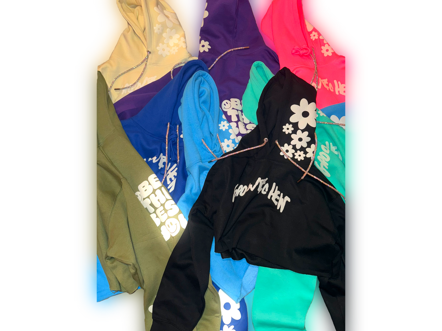 Crop top hoodies