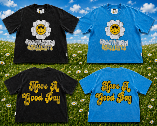 Groovy vintage crop tee