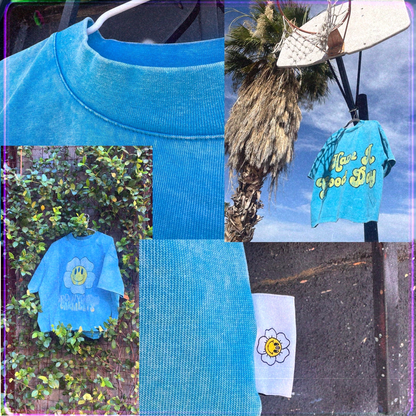 Groovy vintage crop tee
