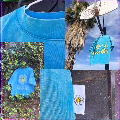 Groovy vintage crop tee