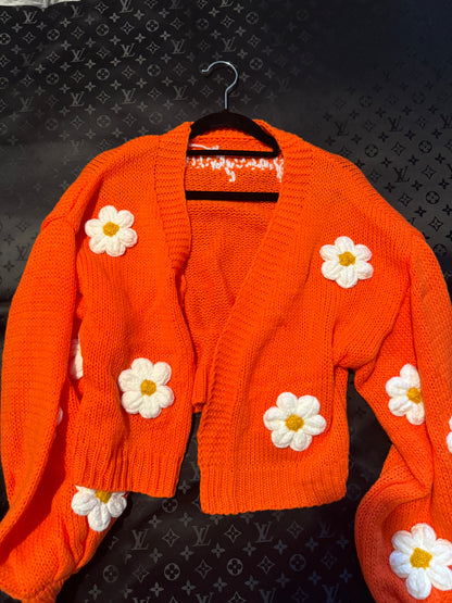 Flower cardigan